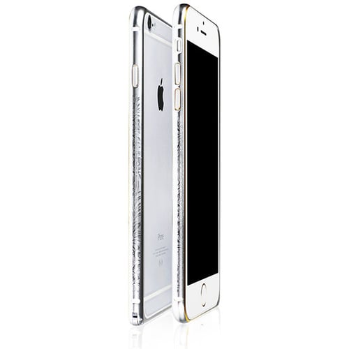 Чохол для iPhone iBacks Arc Shaped Venezia Silver for iPhone 6/6S