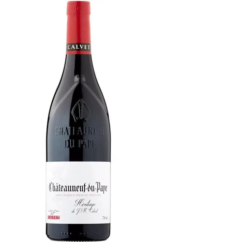 Вино Calvet Chateauneuf-du-Pape AOC 2022 красное сухое 0.75 л (3159560700107)