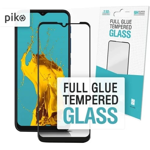 Аксессуар для смартфона Piko Tempered Glass Full Glue Black for Motorola Moto E7 Plus