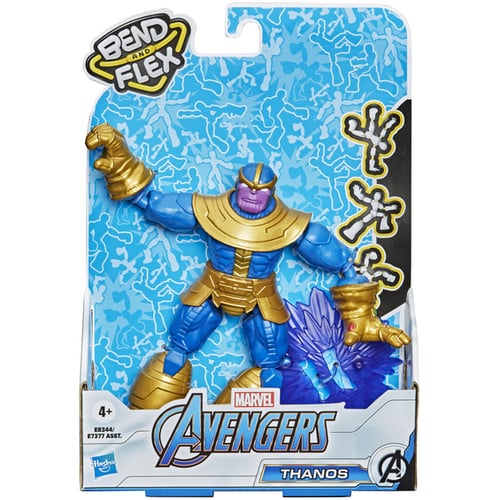 Фигурка Hasbro Мстители Бенди 15 см E8344 Avengers Bend And Flex Thanos (E7377_E8344)