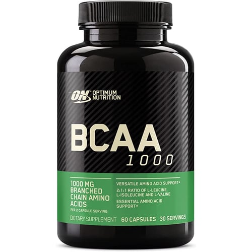 Аминокислота для спорта Optimum Nutrition EU BCAA 1000 60 capsules /30 servings/ Unflavored