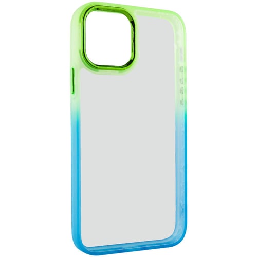 Чохол для iPhone TPU Case TPU+PC Fresh Sip Turquoise/Citric для iPhone 14 Pro