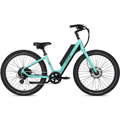 Електровелосипед 27.5" Aventon Pace 500 Step-Through рама - M 2022 Celeste