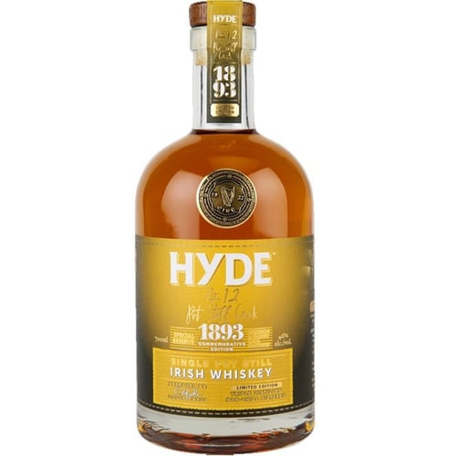 Віскі Hyde №12 1893 Single Pot Still Irish Whiskey, 0.7л 46% (WHS5391528960675)