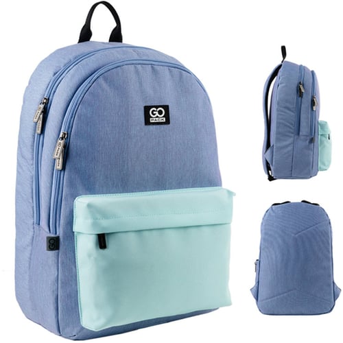 Рюкзак GoPack Education Teens 140L-2 м'ятно-блакитний (GO24-140L-2)