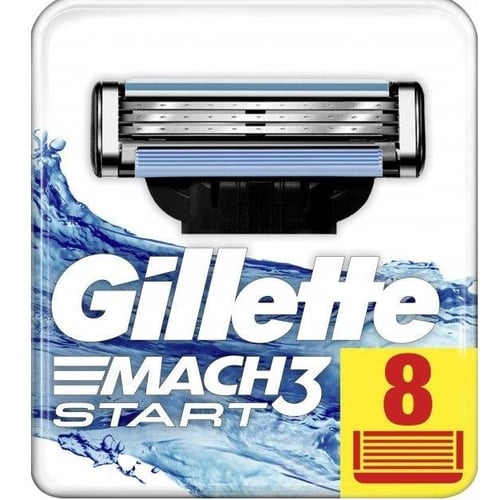 Gillette Mach3 Start Сменные касеты для бритья 8 шт