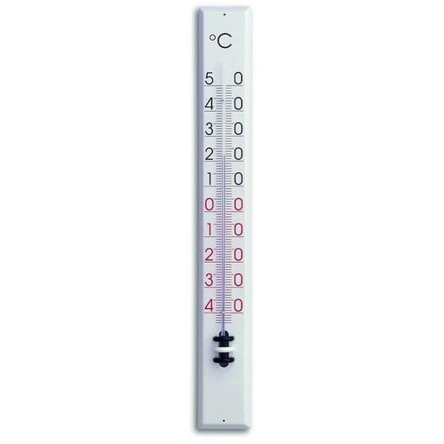 Термометр вуличний/кімнатний TFA метал Білий 103х39х806 мм (122015)