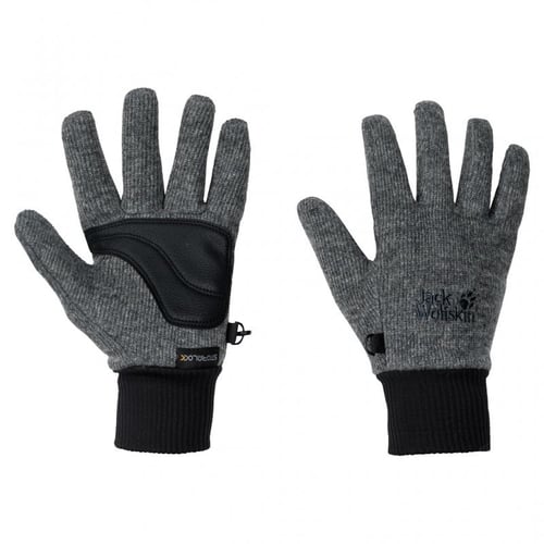 Рукавички Jack Wolfskin Stormlock Knit Glove M темно-сірі (1900923_6350)