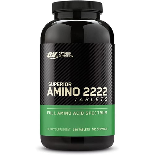 Амінокислота для спорту Optimum Nutrition Superior Amino 2222 320 Tablets//160 servings/ Unflavored