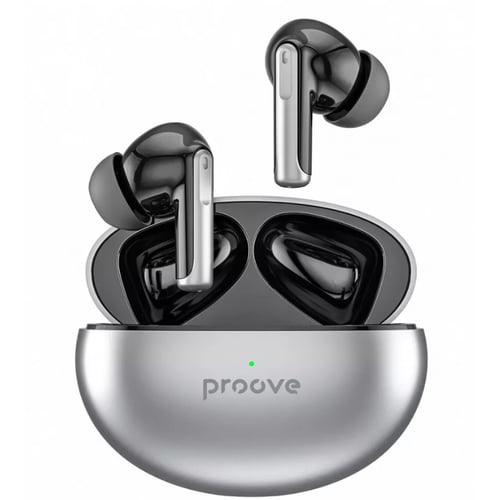 Наушники Proove Thunder Buds TWS with ANC Silver