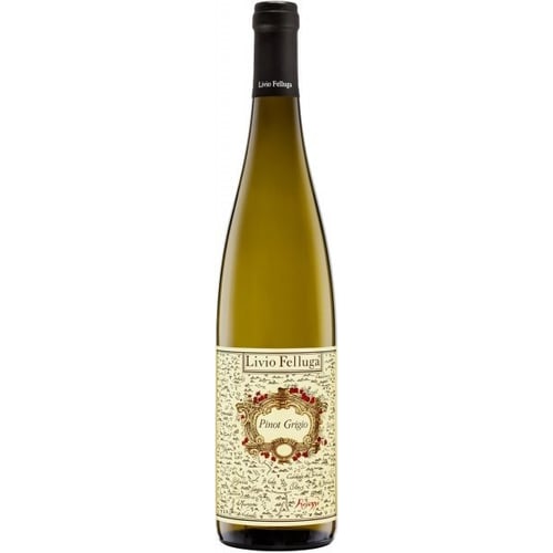 Вино Livio Felluga Pinot Grigio COF 2020 біле сухе 0.75 л (VTS2509201)