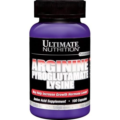 Амінокислота для спорту Ultimate Nutrition Arginine Pyroglutamate Lysine 100 caps