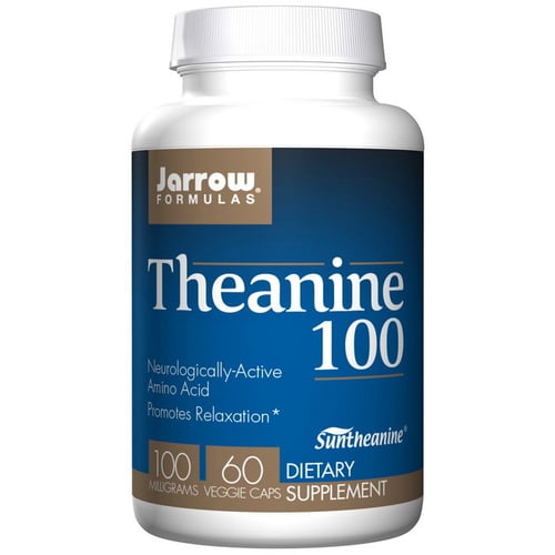 Аминокислота для спорта Jarrow Formulas L-Theanine 100 mg 60 vegetarian capsules