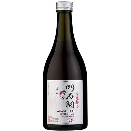 Саке AKASHI TAI Shiraume Ginjo Umeshu 0.5л 14% (MAR4970860798101)