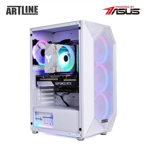 Персональный компьютер (ПК) ARTLINE Gaming X75White (X75Whitev40Win)