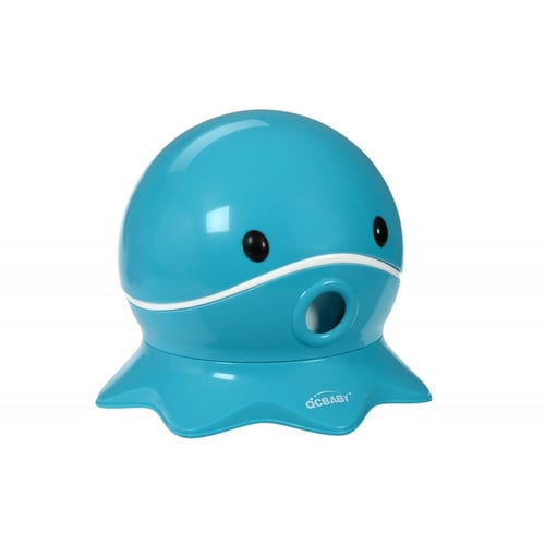 Дитячий горщик QCBABY Восьминіг бірюзовий (QC9906turquoice)