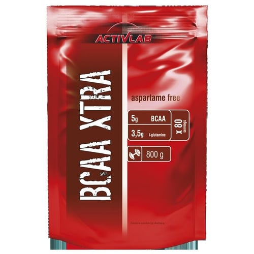 Аминокислота для спорта Activlab BCAA Xtra Powder +L-Glutamine 800 g /80 servings/ Lemon