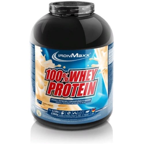 Протеїн IronMaxx 100% Whey Protein 2350 g / 47 servings / French Vanilla