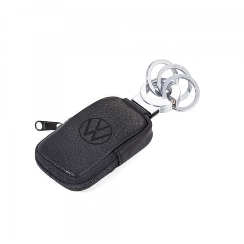 Брелок Troika Key-Click Valet с кожаным кошельком для монет (KR20-77/VW)