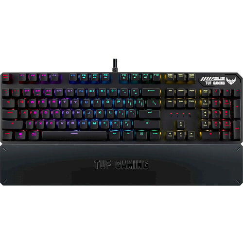 Клавіатура ASUS TUF Gaming RGB Black (90MP01X0-BKMA00)