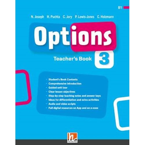 Options 3: Teacher's Book with Presentation Software and Digital Resources