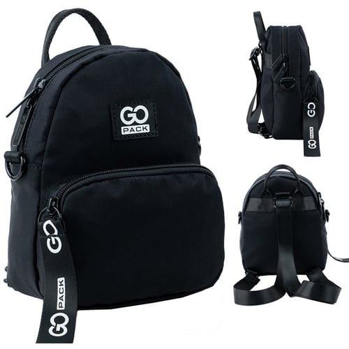 Мини рюкзак-сумка GoPack Education Teens 181XXS-4 чорний (GO24-181XXS-4)