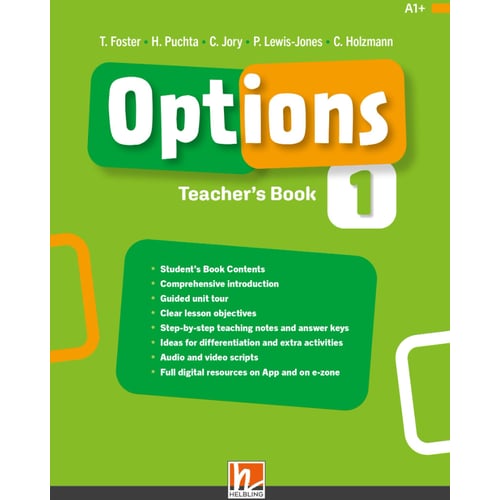 Options 1: Teacher's Book with Presentation Software and Digital Resources