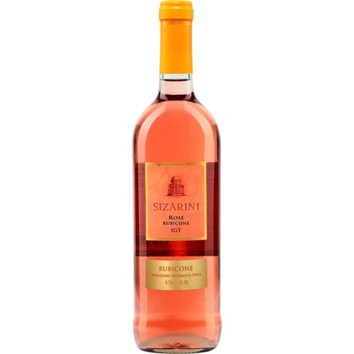 Вино Sizarini Rose Rubicone IGT розовое сухое 12% 0.75 л (8011510029797)