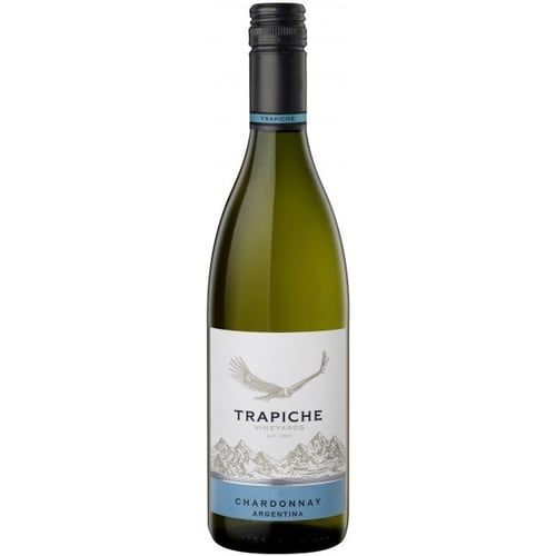 Вино Trapiche Vineyards Chardonnay белое сухое 0.75л (VTS3701310)