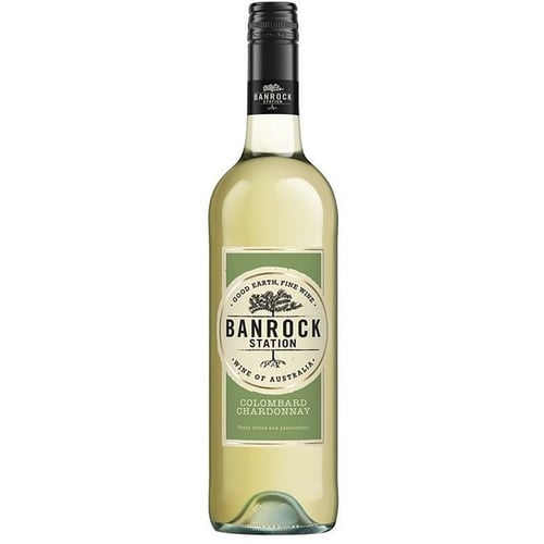 Вино Banrock Station "Colombard Chardonnay" (сухое, белое) 0.75л (BDA1VN-VBS075-006)