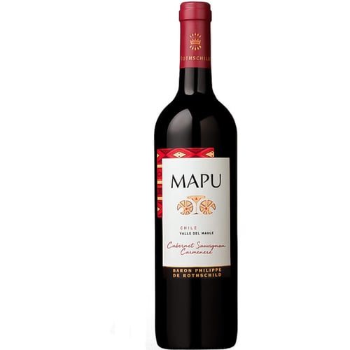 Вино Mapu Cabernet Sauvignon - Carmenere червоне 0.75 л (WHS7804462000317)