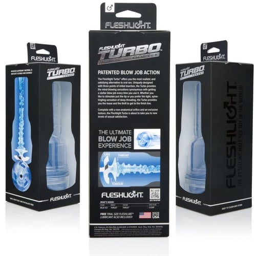 Мастурбатор Fleshlight Turbo Thrust Blue Ice