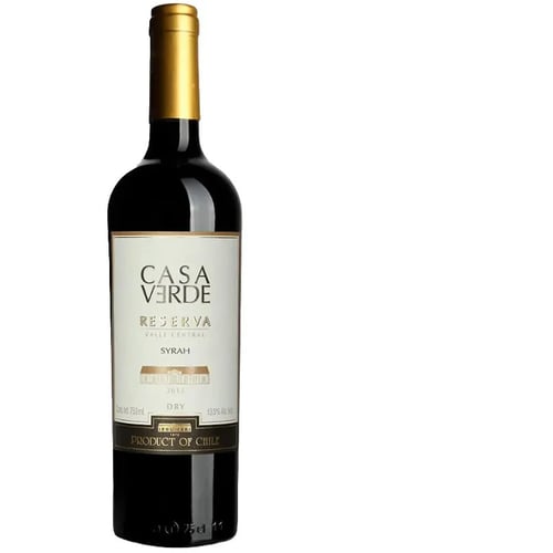 Вино Casa Verde Syrah, червоне сухе, 0.75л 13% (DIS7808765713196)