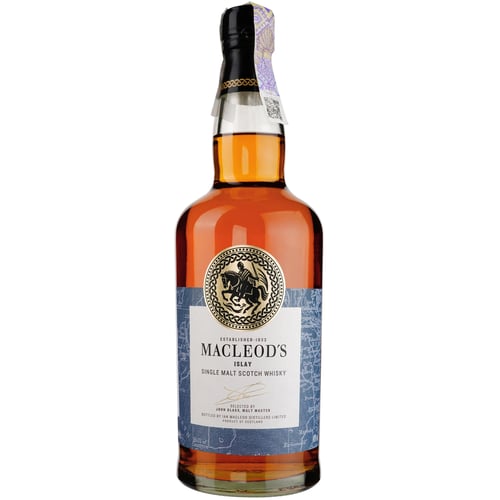 Віскі Macleod Islay Single Malt Scotch Whisky, 40% 0.7л (MAR5010852003789)