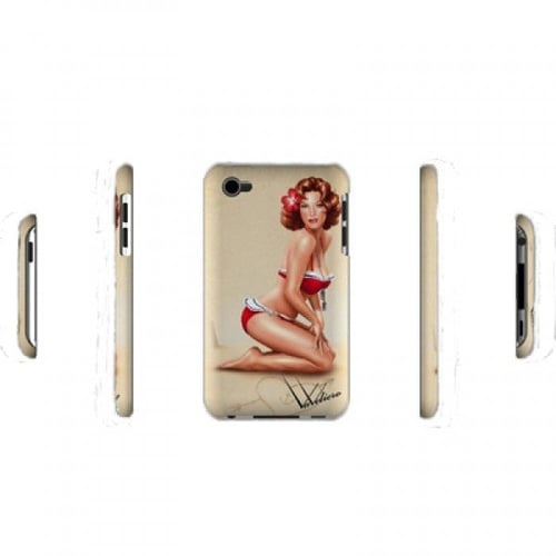 Чехол Hi-Fun для iPhone "Pin Up" 4G (VV367-D4S02)