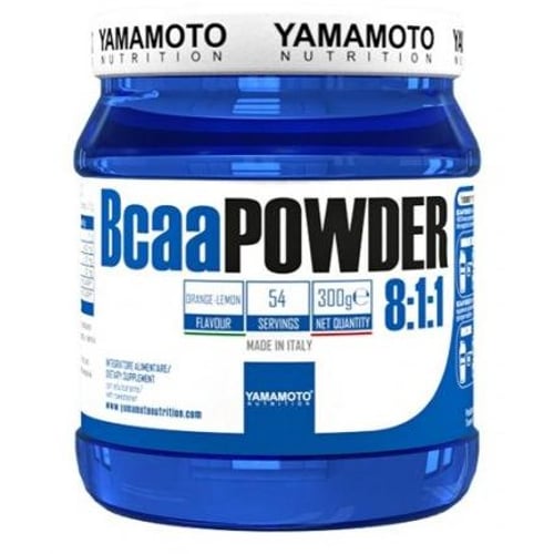 Аминокислота для спорта Yamamoto Nutrition Bcaa Powder 8-1-1 300 g /54 servings/ Orange Lemon