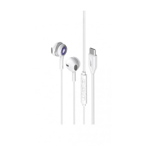 Наушники Promate LumiBuds-C Silver (lumibuds-c.silver)