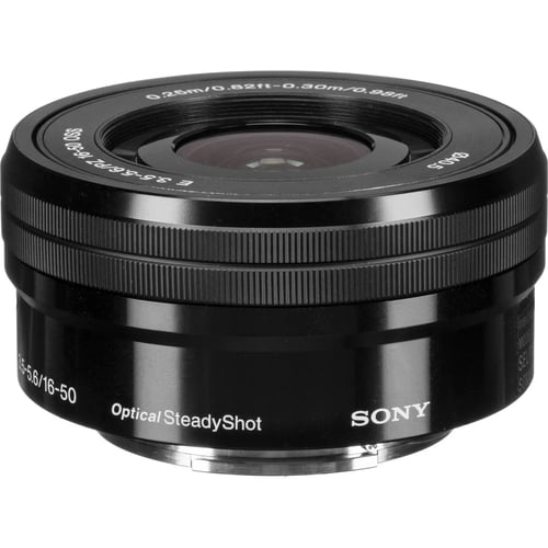 Объектив для фотоаппарата Sony SELP1650 E PZ 16-50mm f/3.5-5.6 OSS