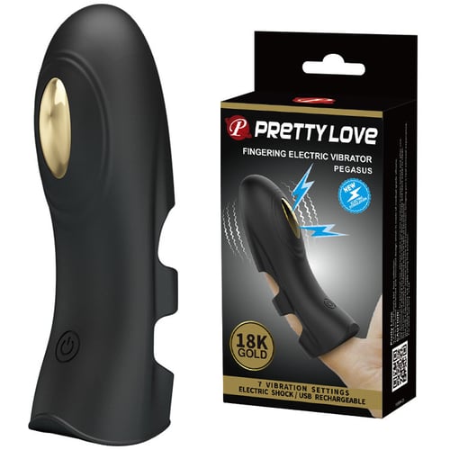 Клиторальный стимулятор на палец Pretty Love - PEGASUS Fingering Electric Vibrator, BI-014784