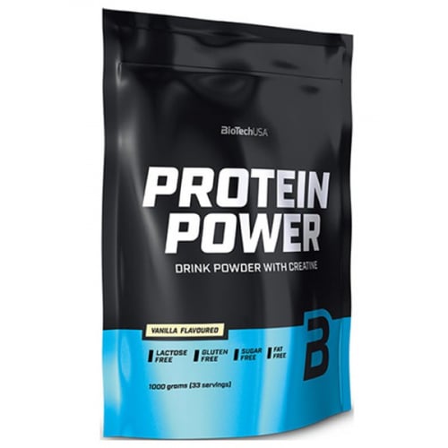 Протеин BioTechUSA Protein Power 1000 g / 33 servings / Vanilla