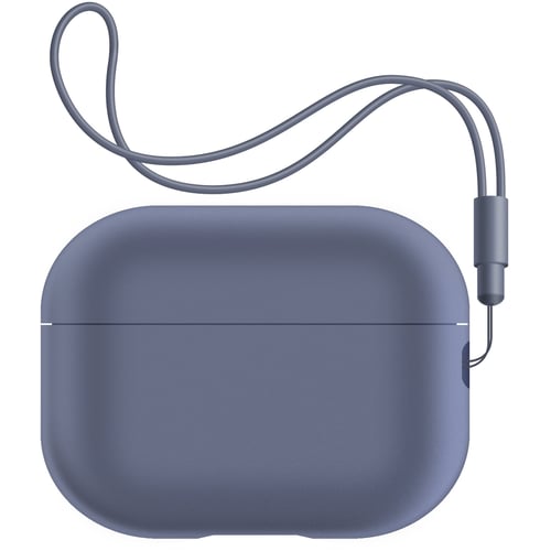 Чехол ArmorStandart Silicone Case with straps Dark Purple (ARM68611) for Apple Airpods Pro 2