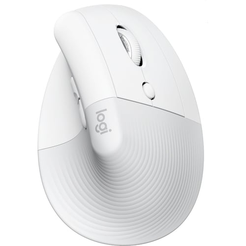 Мышь Logitech Lift for Mac Vertical Ergonomic Mouse Off White (910-006477)