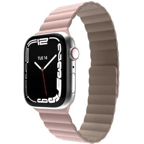 Аксессуар для Watch Switcheasy Skin Silicone Magnetic Watch Band Pink (MAW245078PK22) for Apple Watch 42/44/45/49mm