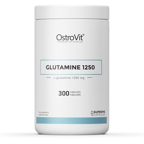 Аминокислота для спорта OstroVit Glutamine 1250 300 capsules