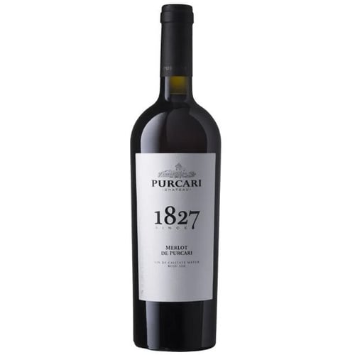 Вино Purcari Merlot красное сухое 13.5% 0.75 л (DDSAU8P017)