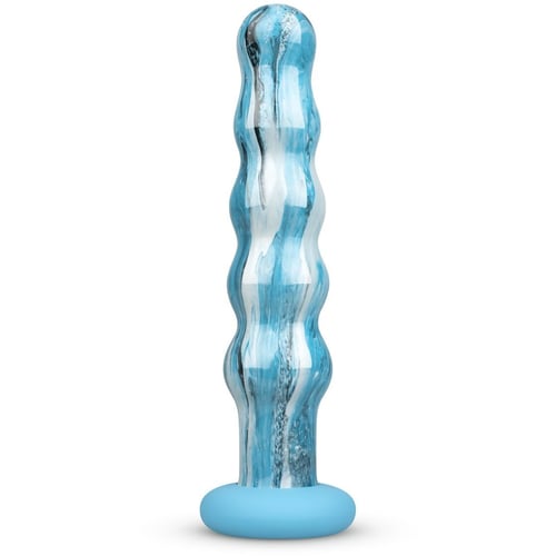 Скляний дилдо Gildo - Ocean Flow Glass Dildo