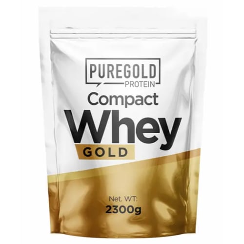 Протеин 1 Pure Gold Compact Whey Gold 2300g Raspberry White Chocolate