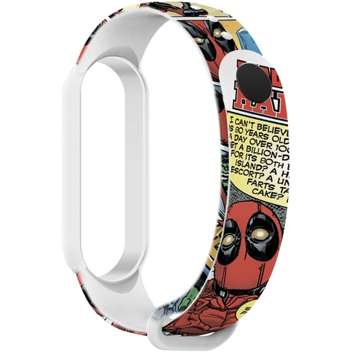 ArmorStandart Superhero DP Comix White (ARM59252) для Xiaomi Mi Smart Band 5/6