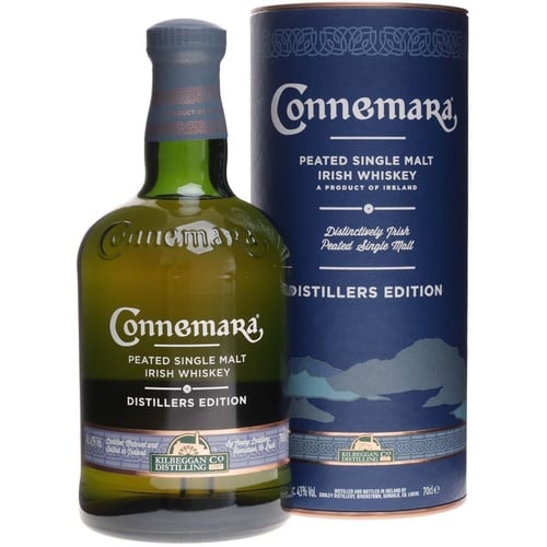 Віскі Connemara Distillers Edition, 0.7л 43%, у подарунковій упаковці (BWR5597)