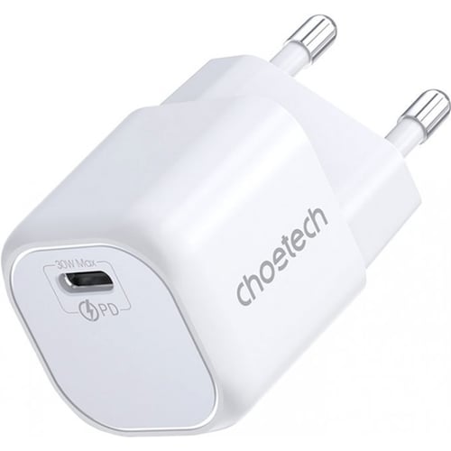 Зарядний пристрій Choetech USB-C Wall Charger 30W White (PD5007)